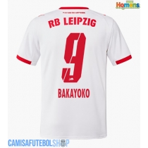 Camisa de time de futebol RB Leipzig Johan Bakayoko #9 Replicas 1º Equipamento 2025-26 Manga Curta